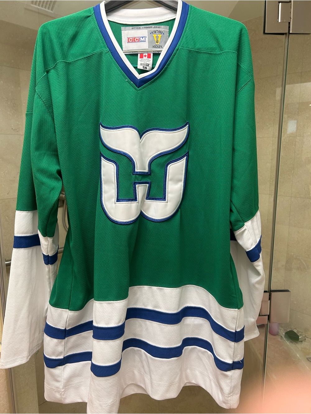CCM Hartford Whalers Vintage Hockey Jersey